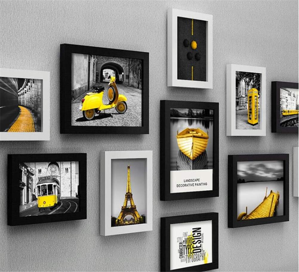 Amazon Co Jp フォトフレーム 11枚セット 額縁 おしゃれ 北欧 壁掛け Diy 写真立て 部屋 飾り プレゼント 引越し 祝い ホーム キッチン
