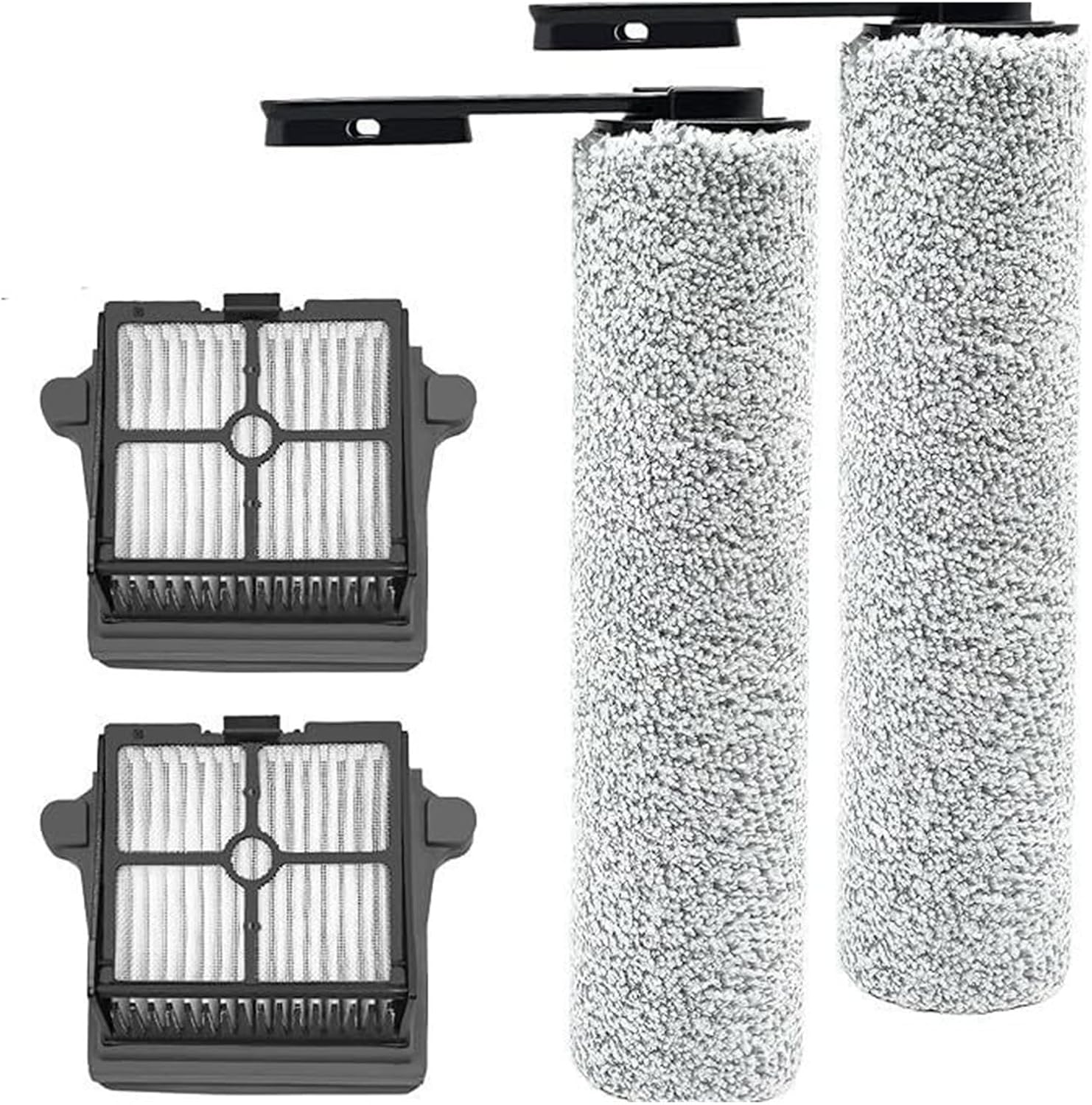 parts Roller Brush, HEPA Filter, Compatible for Tineco iFLOOR 5 Breeze Complete, Handheld Cordless Vacuum Cleaner Accessories(Set 01)