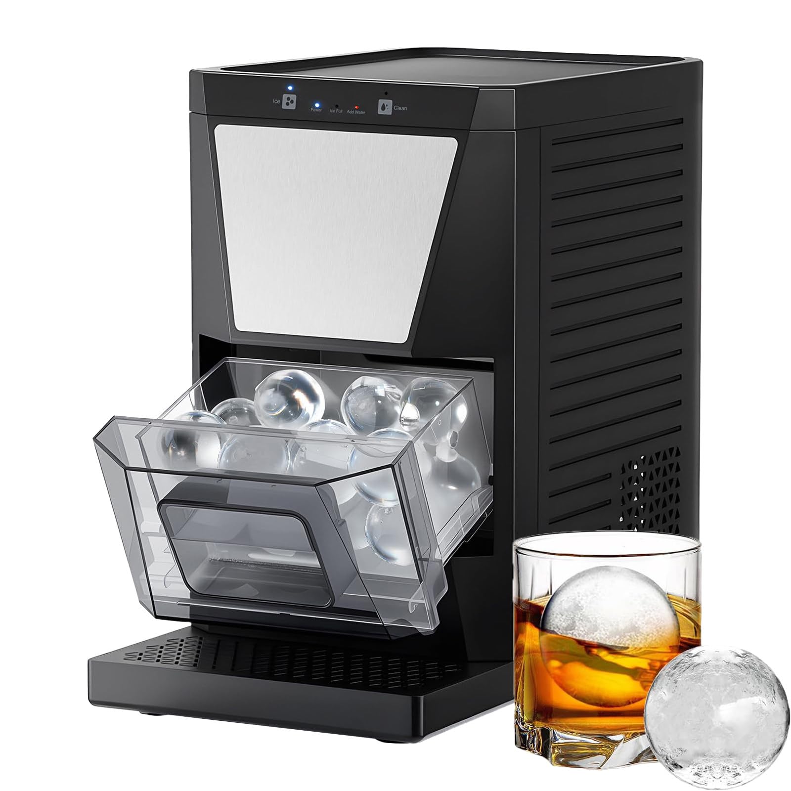 Machine à glaçons sphériques NYANS pour éviter de diluer le bon whisky