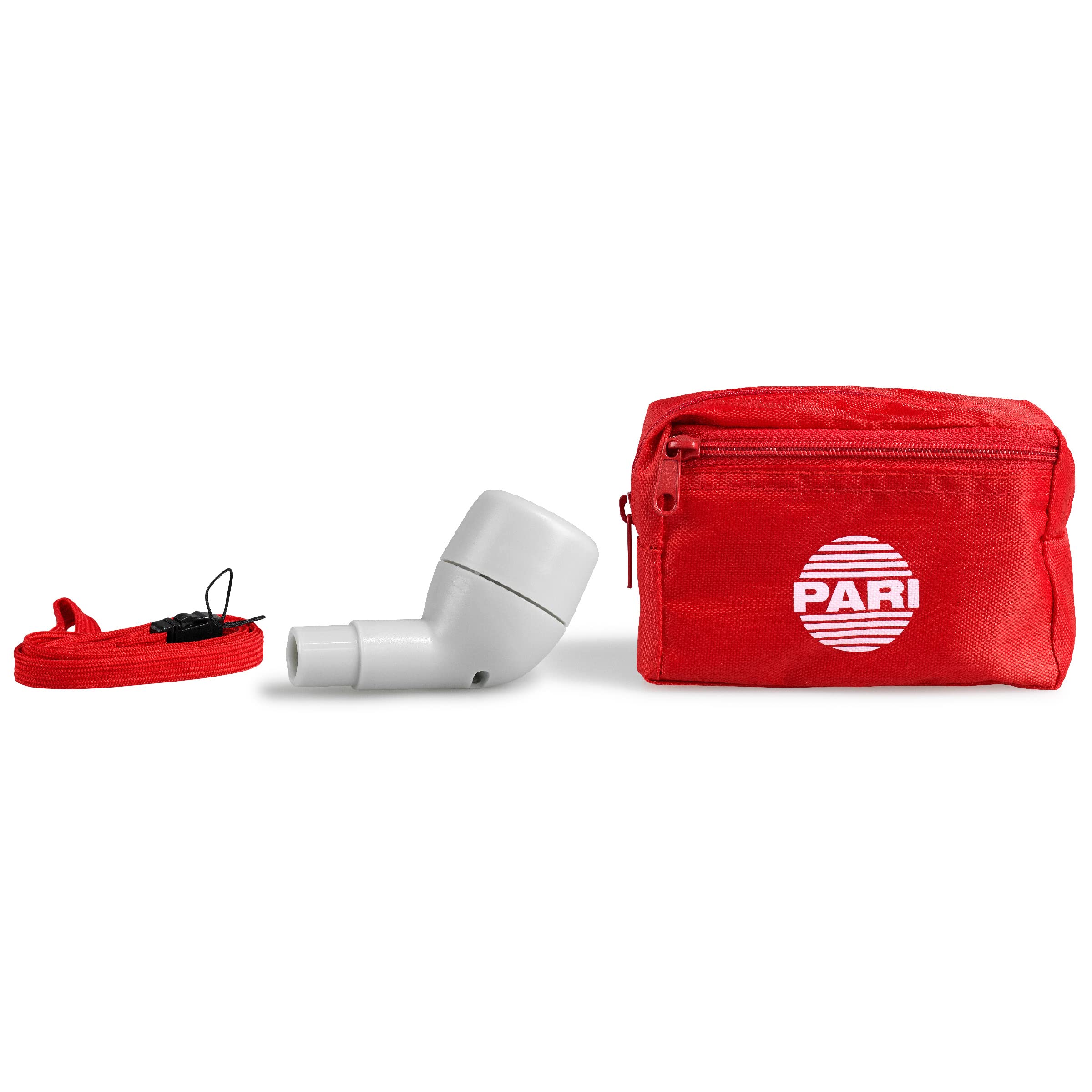 PARI O-PEP® - Atemtherapiegerät für Erwachsene & Kinder ab 5 Jahren | Zur Sekretmobilisierung, Stärkung der Atemwege und Reduzierung der Kurzatmigkeit. Inkl. Umhängeband Transporttasche