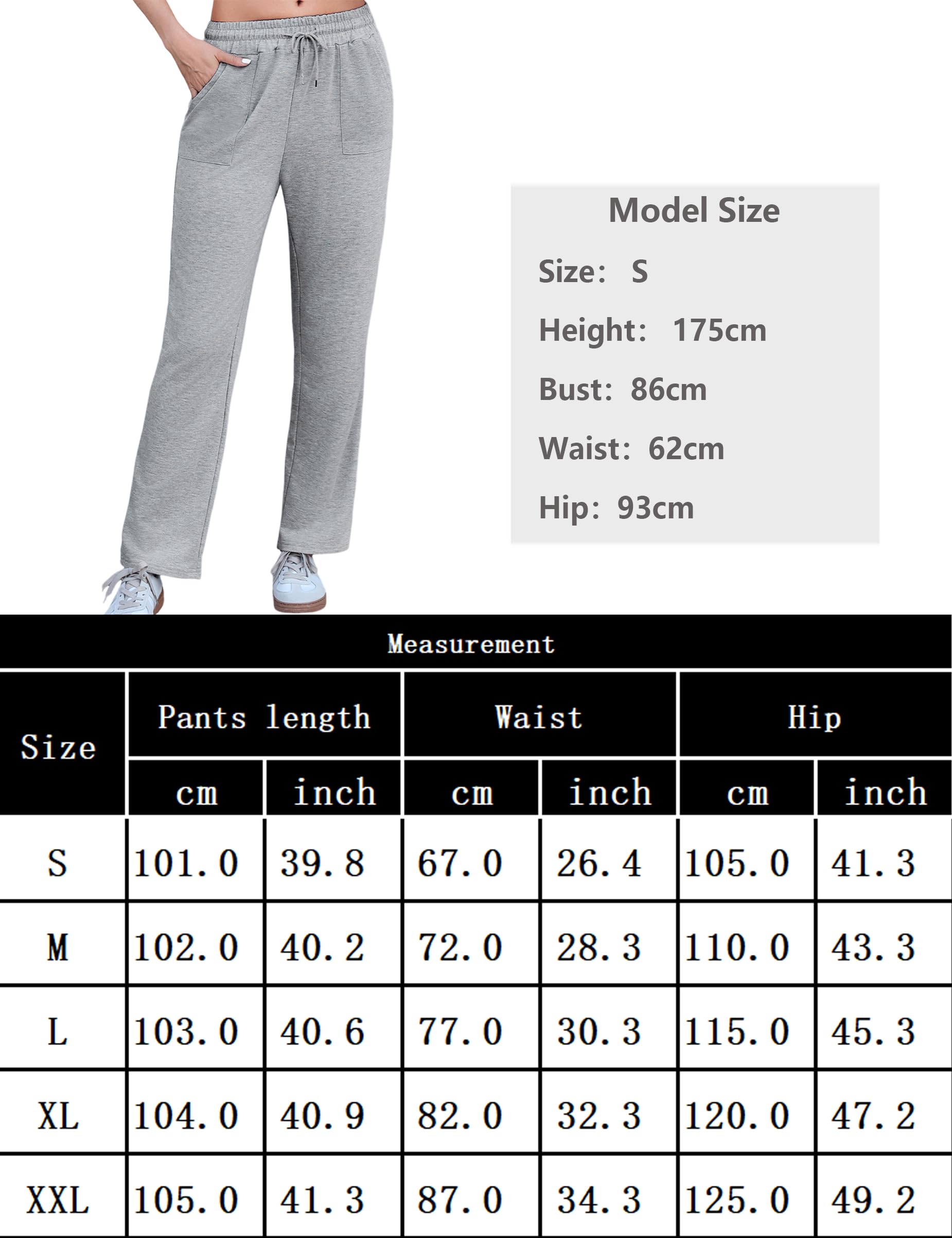 Uniexcosm Donna Pantaloni Running Sportivi Elegant