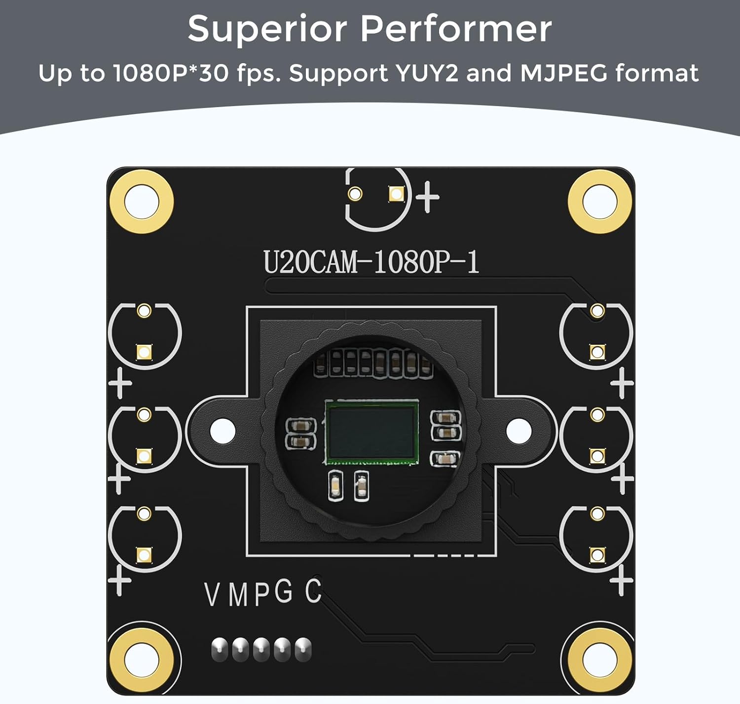 innomaker 1080P USB2.0 UVC Camera module with sensor details