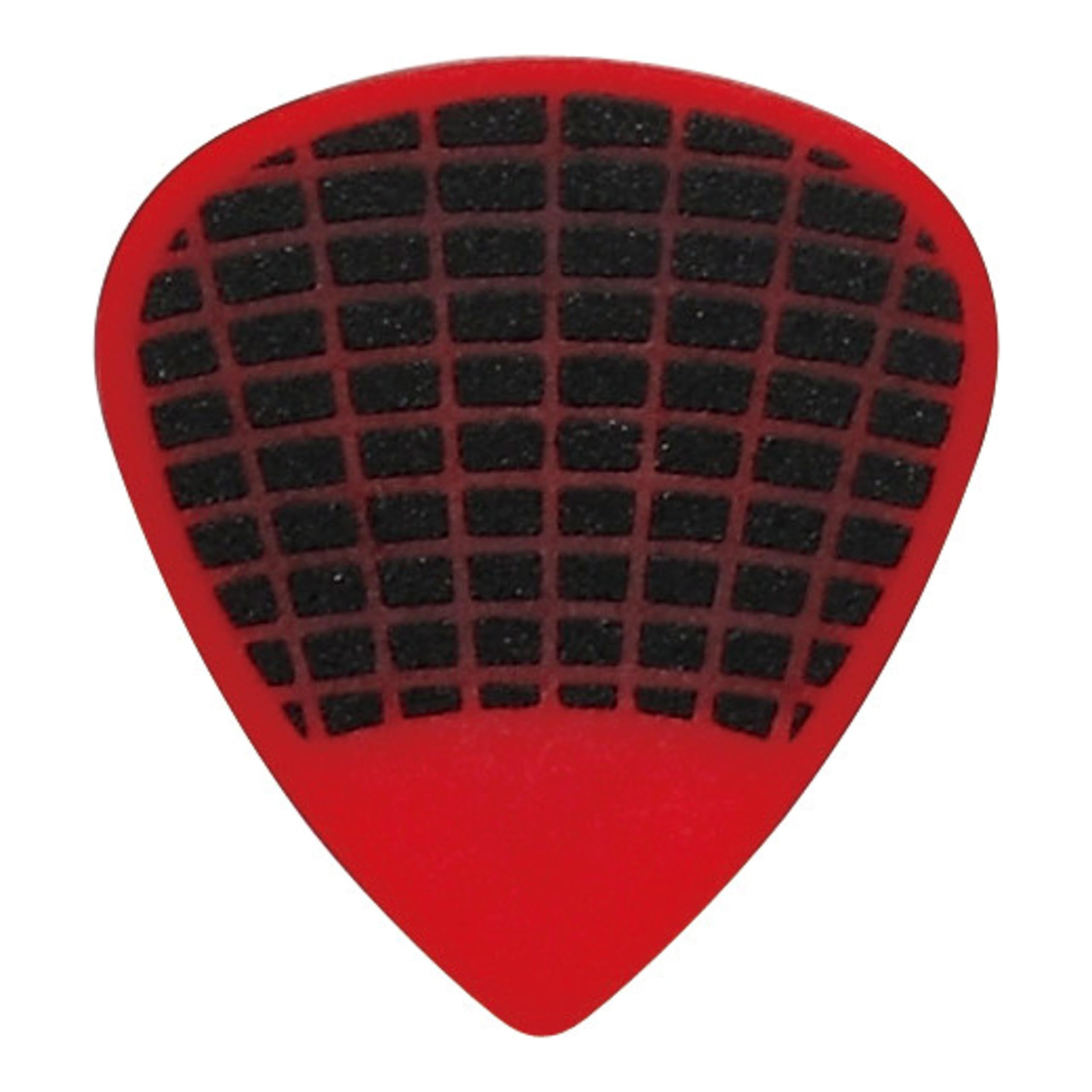 Ibanez PPA16HSG Sand-Grip Short Teardrop Guitar Pick Red 1.0mm (6-Pack) - Zestaw kostek