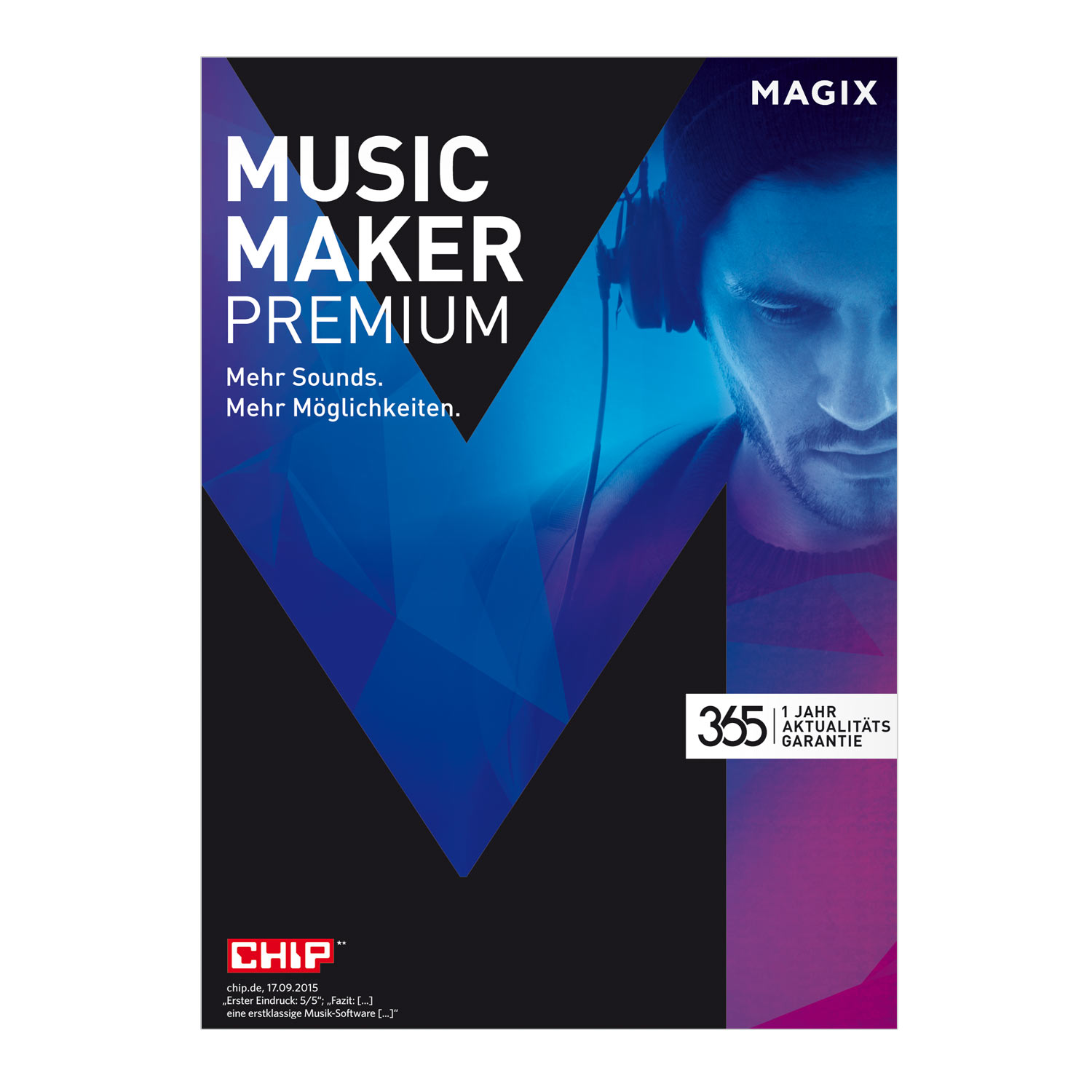 Music Maker – 2017 Premium Edition – Musikprogramm: Eigene Musik aufnehmen, bearbeiten, remixen. [Download]