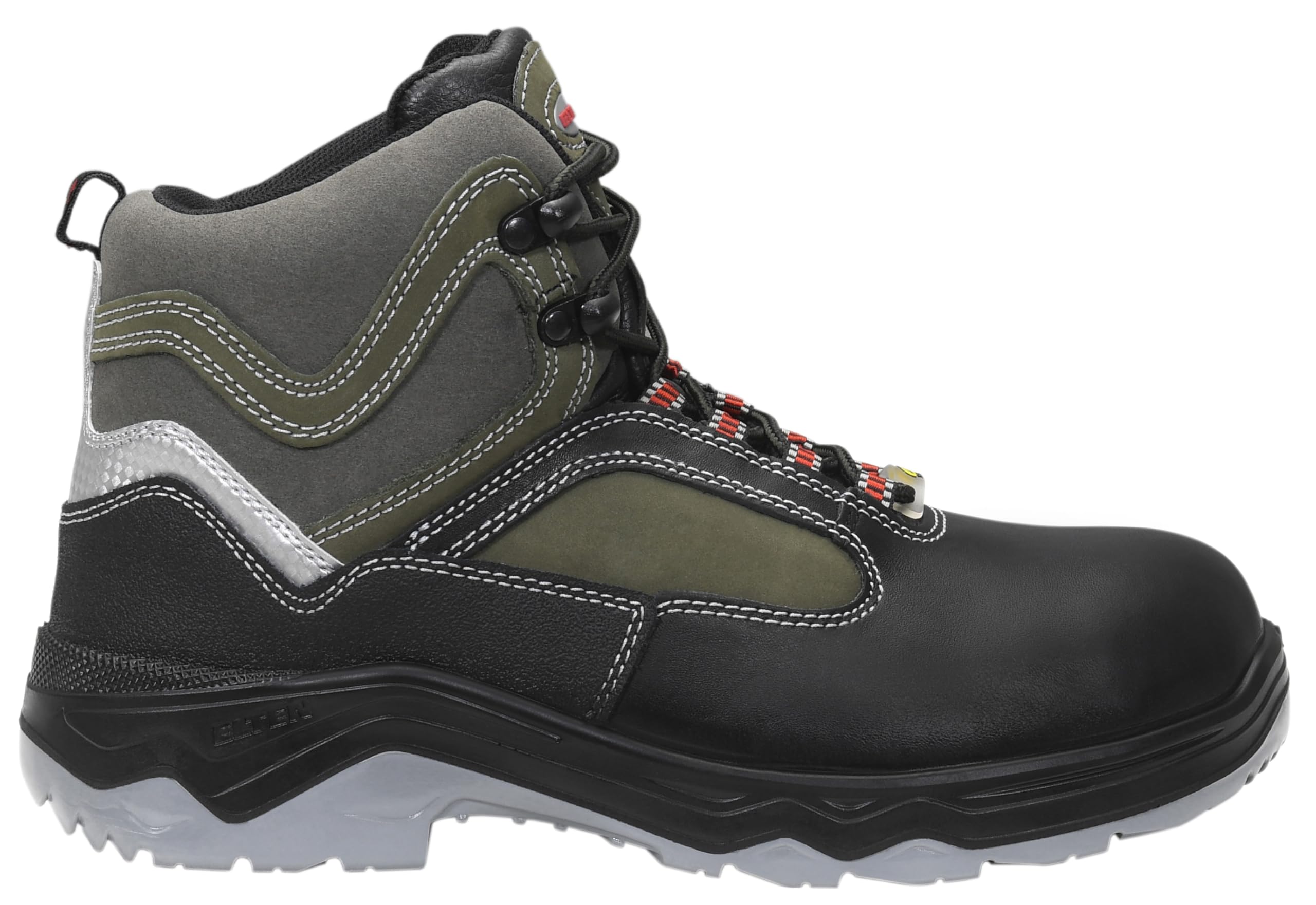 ELTEN Lex ESD S3S, Zapatos de Seguridad para Mujer y Hombre, Ligero, Puntera de Acero, Material Superior: Piel + Textil, Forro Interior: Textil (Transpirable), Talla 39