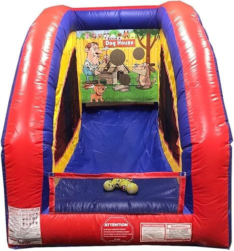 Miniatura 32 de Juegos de marco de aire sellado Ultralite Lanzamiento de bolas y bolsas Incluye marco, panel, soplador integrado, bolas y bolsa para patios