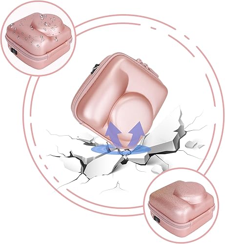 Miniatura 10 de Aenllosi Estuche rígido de transporte para cámara instantánea Fujifilm Instax Mini 1211, morado lila