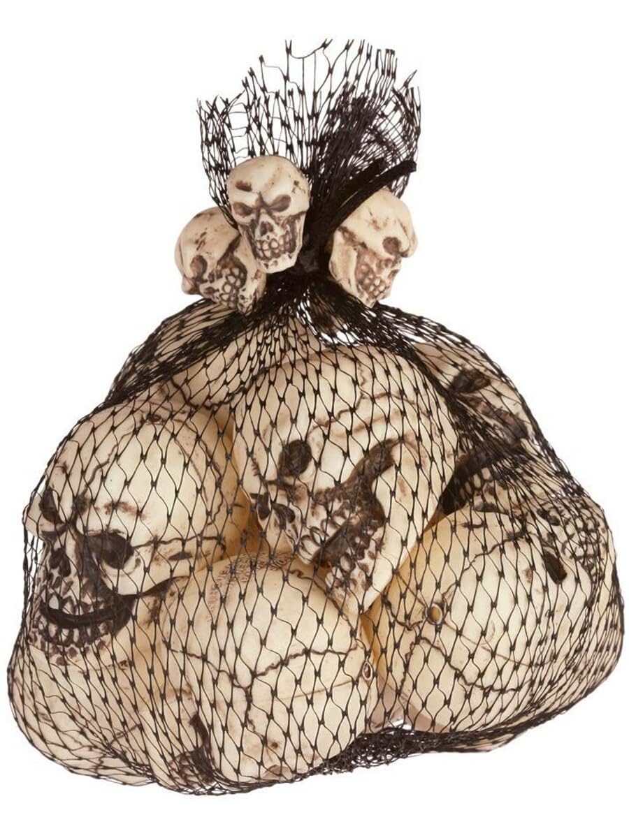Crazy Bonez Mini Skulls in Bag