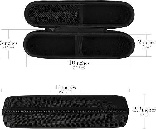 Miniatura 4 de Linkidea Funda de viaje para cepillo de dientes eléctrico y pasta de dientes, bolsa de transporte para cepillos de dientes con batería compatible