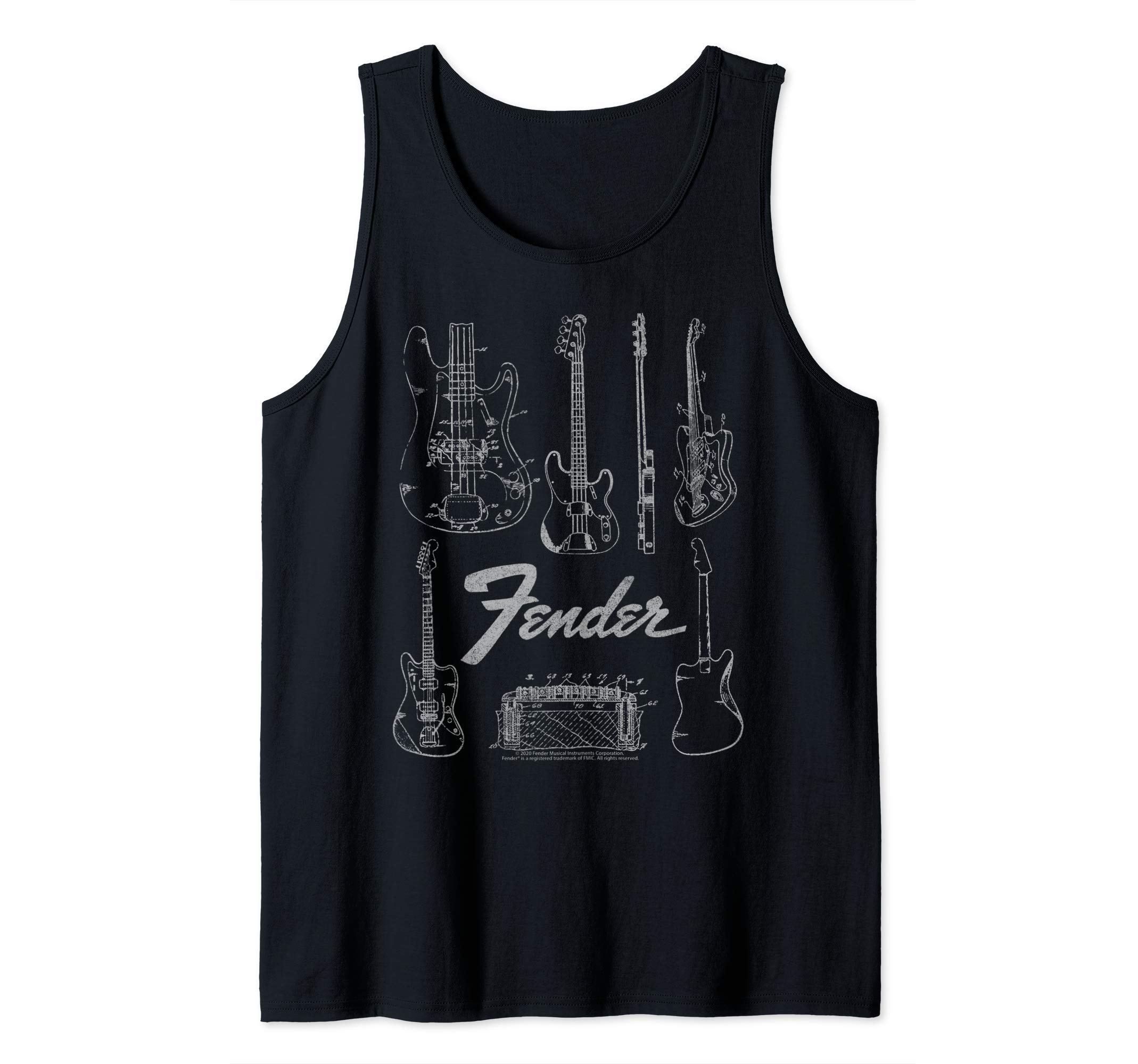 FenderGuitars & Amp Logo Tank TopOEKO-TEX STANDARD 100