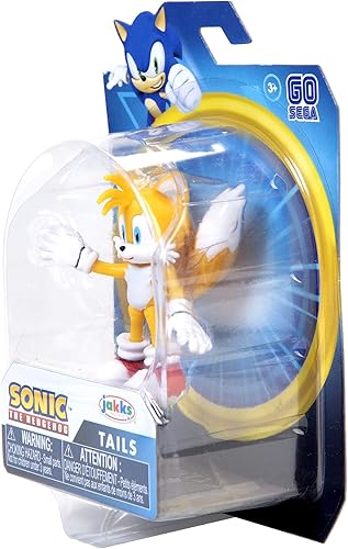 Miniatura 9 de Sonic The Hedgehog Figura de acción de 2.5 pulgadas, juguete coleccionable de cola moderna para niños de 3 años en adelante