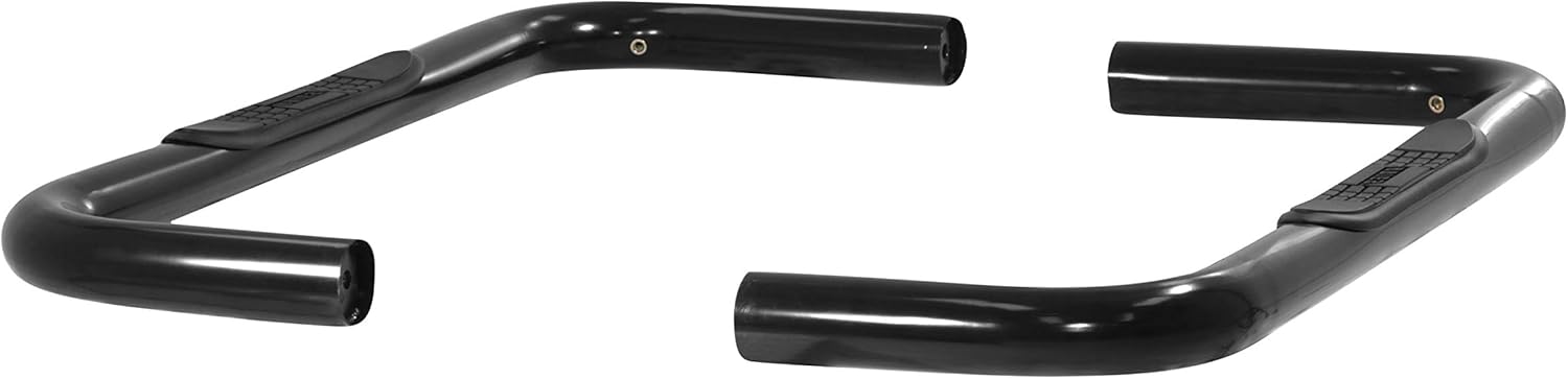 ARIES 203001 3-Inch Round Black Steel Nerf Bars, No-Drill, Fits Select Ford Bronco, F-150