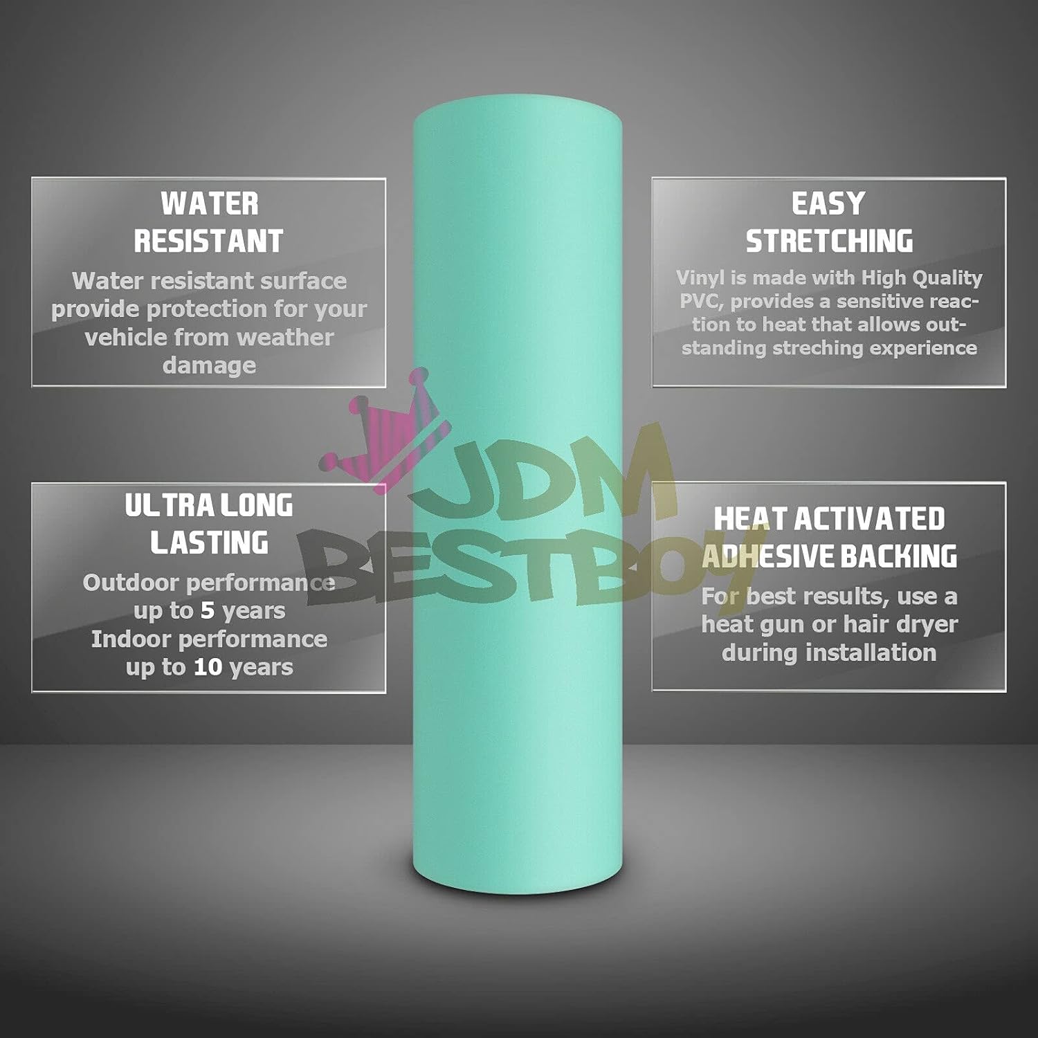 Free Tool Kit Matte Flat Red Vinyl Wrap Sticker Decal Film Sheet Pro Grade - 60"x120" (5FTx10FT)
