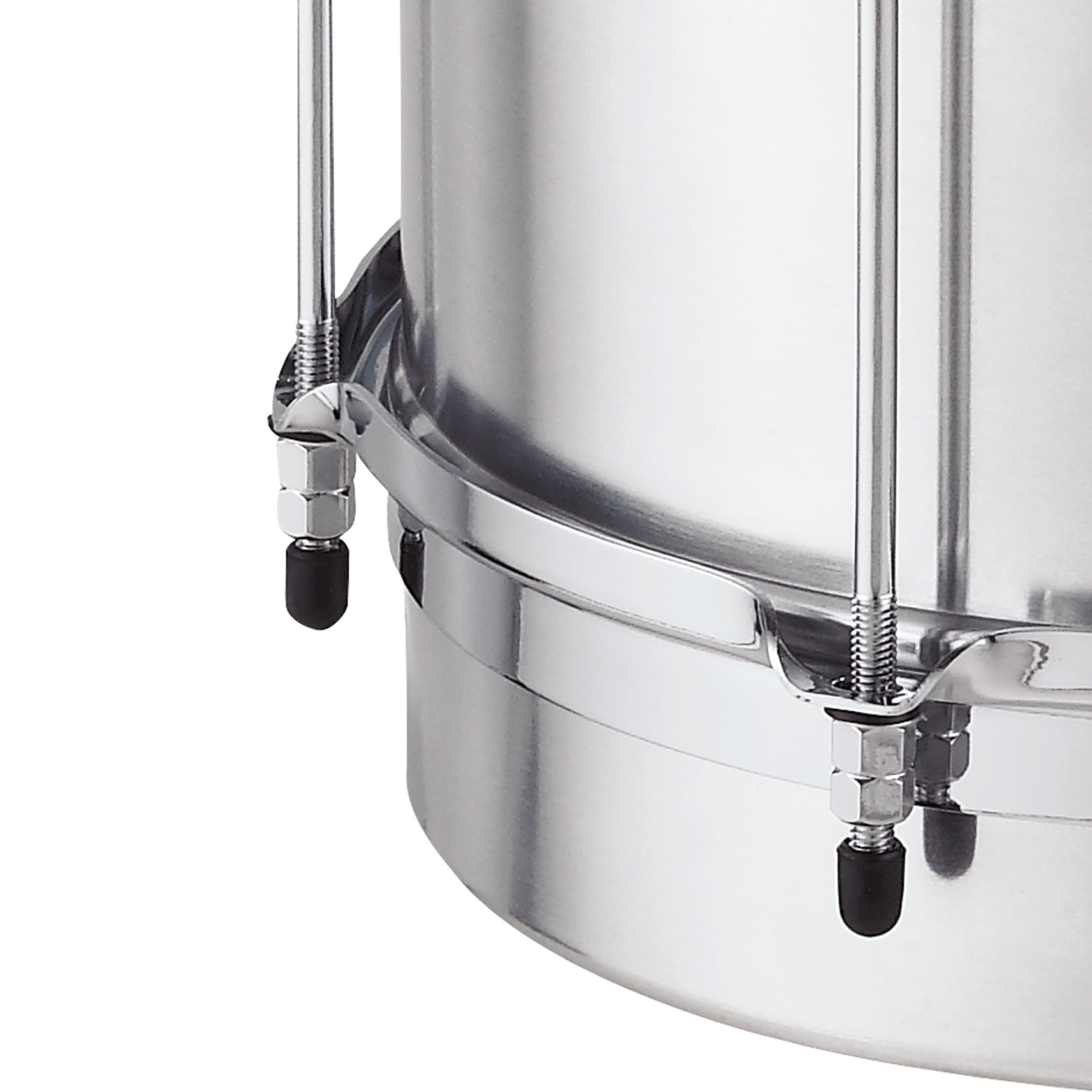 Meinl Percussion QW10, Cuica in alluminio, Diametro 25.40 cm, 10", Argento