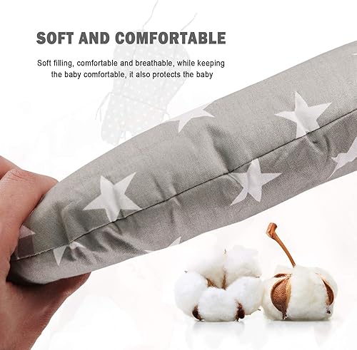 Miniatura 5 de Cojín para silla alta, cojín para silla alta, cojín de asiento de silla alta de bebé, almohadilla de protección para silla de comedor de bebé