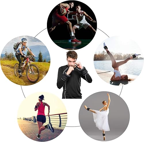 Miniatura 6 de Pesas de tobillomuñeca, pesas pequeñas para mujeres y niños, equipo de ejercicio con correas ajustables para fitness, gimnasio, baile, caminar,