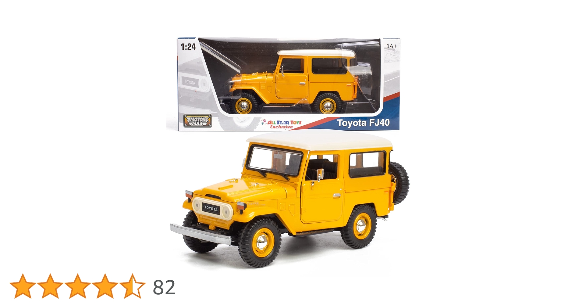 Amazon.co.jp: Motormax All Star Toys限定トヨタランドクルーザーFJ40