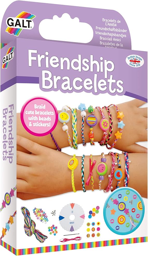 Galt Friendship Bracelets Jewellery Making Craft Kit for Kids and
