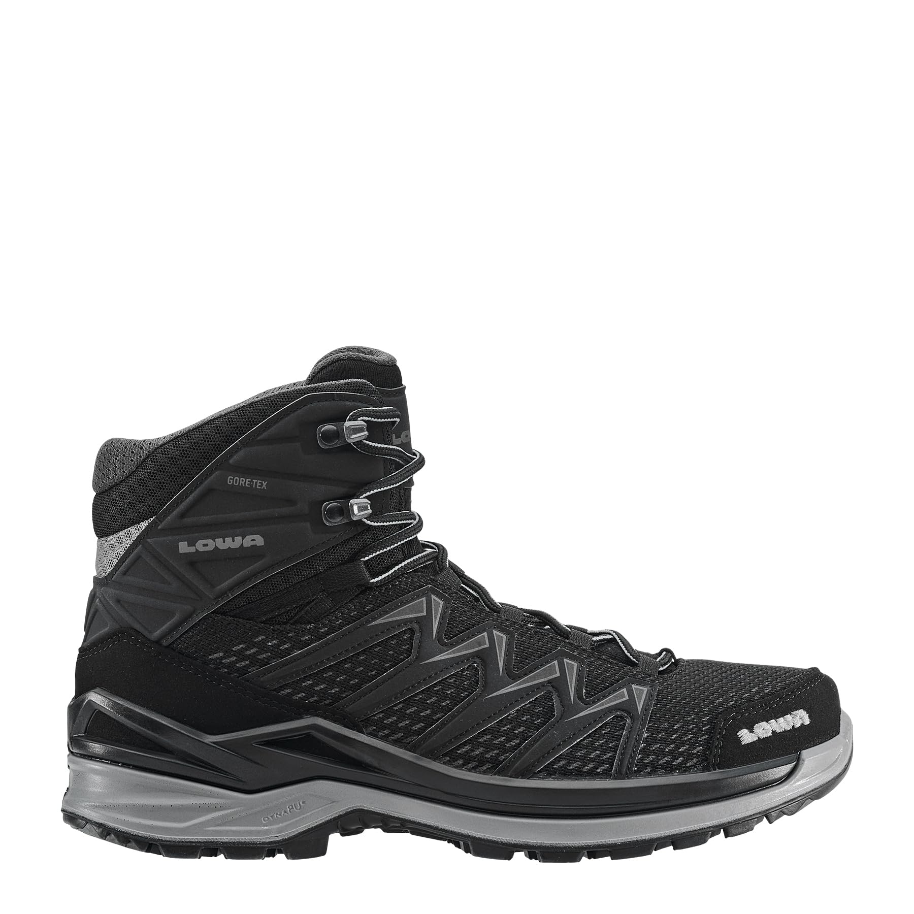 LOWA Adult Innox Pro GTX MID - Scarpe da trekking leggere, da uomo, colore: Nero
