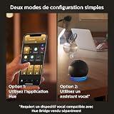 Philips Hue White & Color Ambiance, ampoule LED connectée E27,Equivalent 75W, 1100 lumen, Compatible Bluetooth, Pack de 2, fonctionne avec Alexa, Google Assistant, Apple Homekit, Ancienne génération - 5