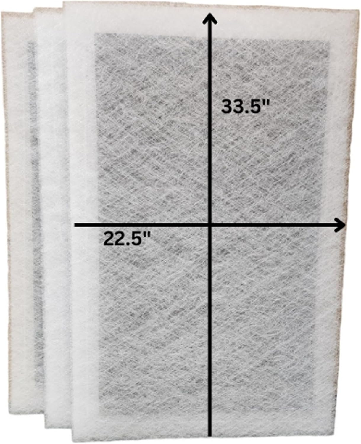 Fast-Shipped-Filters 3 Pack 24x36 ECO Healthy Home Air Cleaners Filters Replacement Polarized Pads