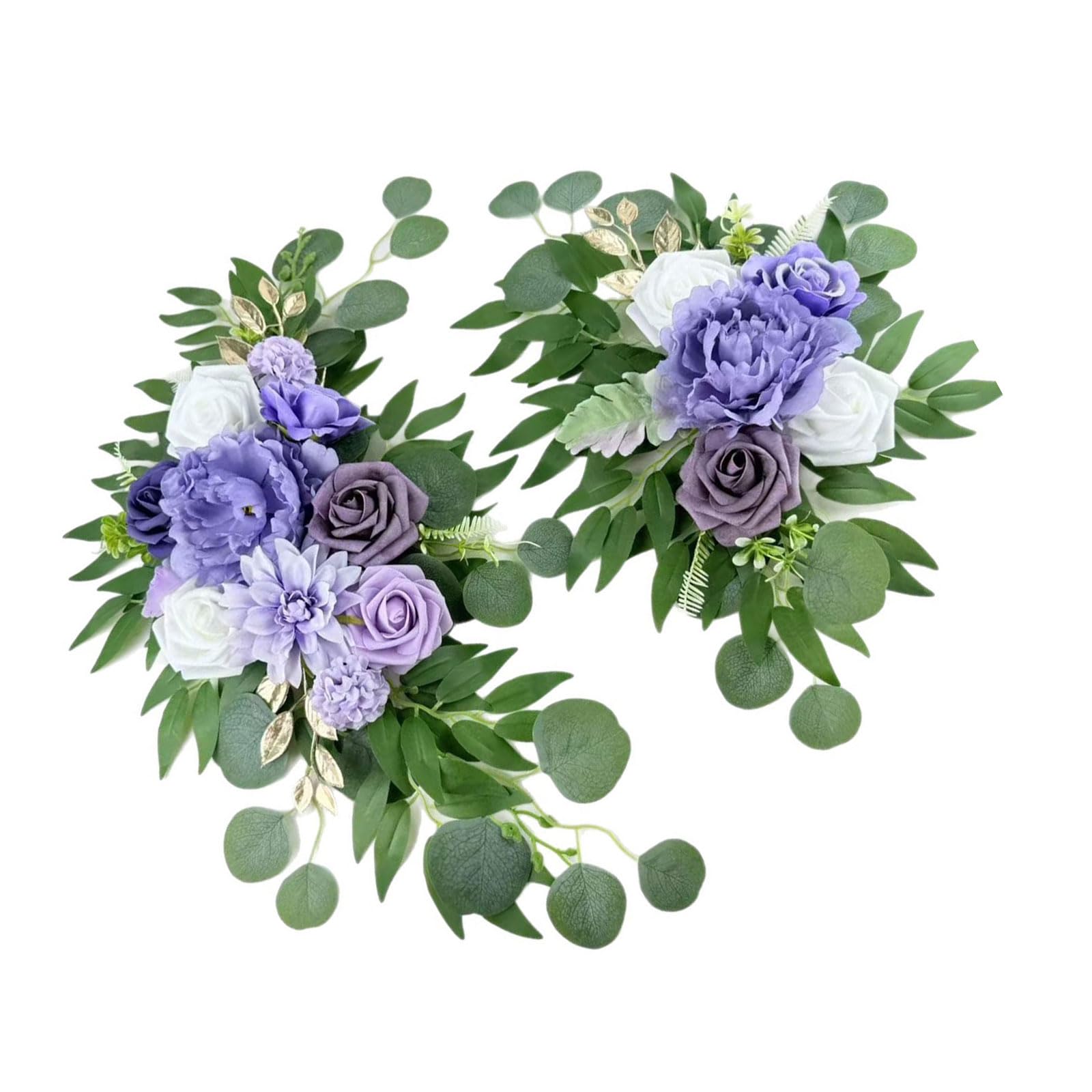 JSGHGDF Bundles Artificial Hydrangeas Flower in Grape Offices Desk Realistic Plant for Table Centerpiece and Photo Props Realistic Hydrangeas Arrangement Set