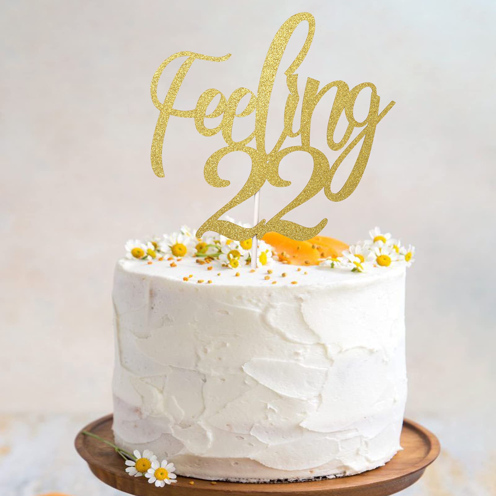 INNORU I'm Feeling 22 Door Banner Decor, Girls 22nd Birthday Party Decor, Happy 22nd Birthday Anniversary Party Photo Booth Backdrop Background Supplies