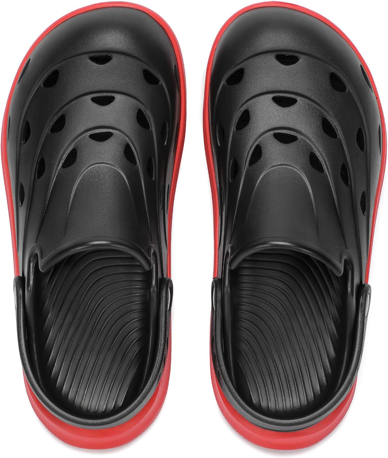 Kricely Clogs for Men with Arch Support Shower Hiking Sandals for Beach Water, Recovery Plantar Fasciitis Orthotic Slides - Image 4