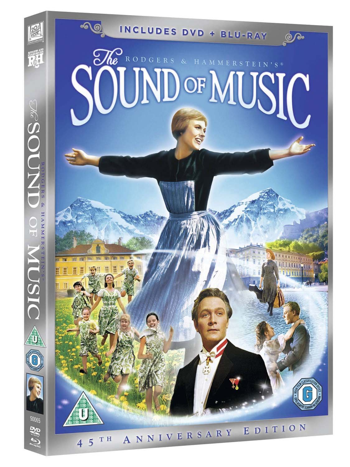 The Sound of Music 45th Anniversary Edition (DVD + Blu-ray) [1965 ...