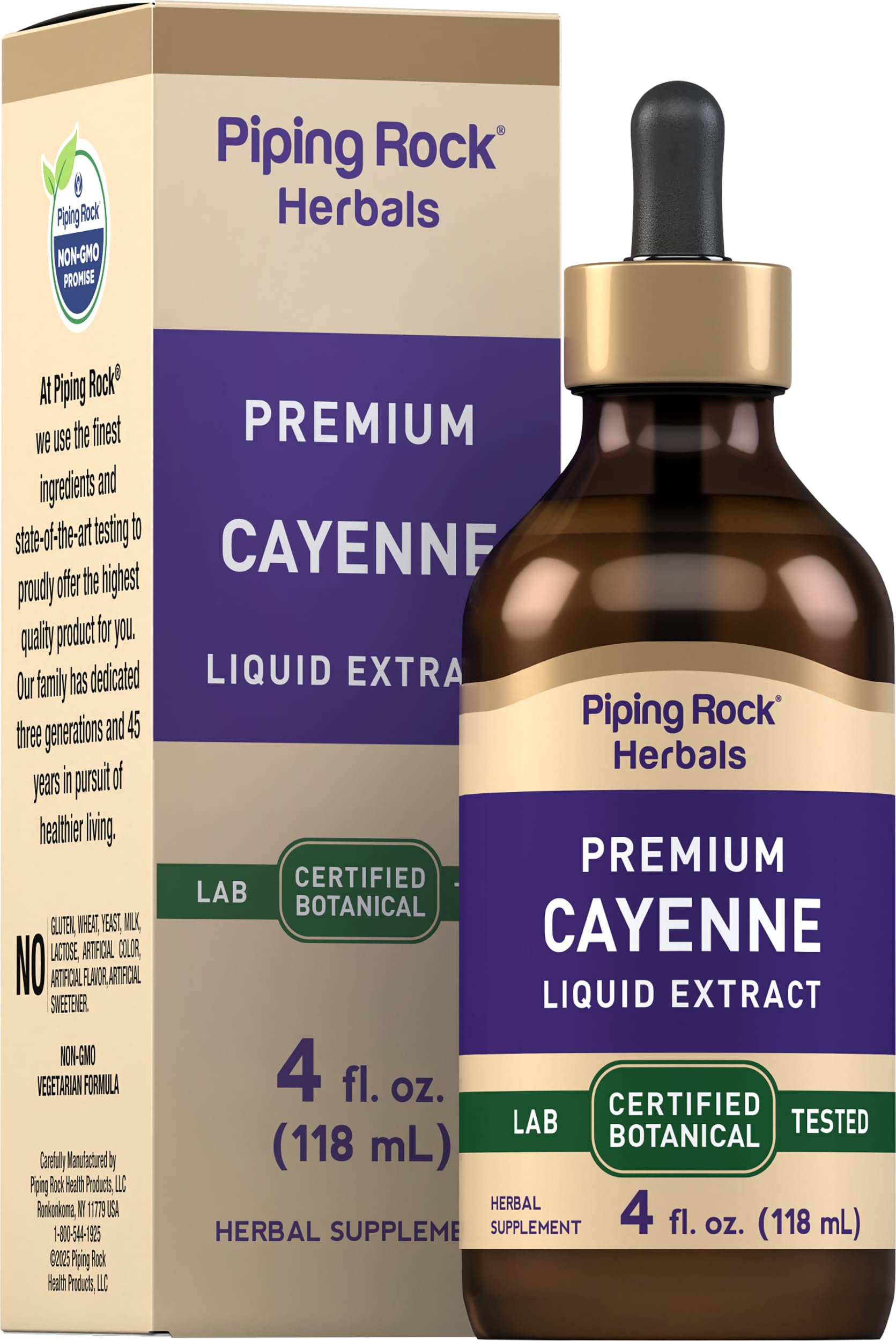 Piping Rock Cayenne Pepper Drops