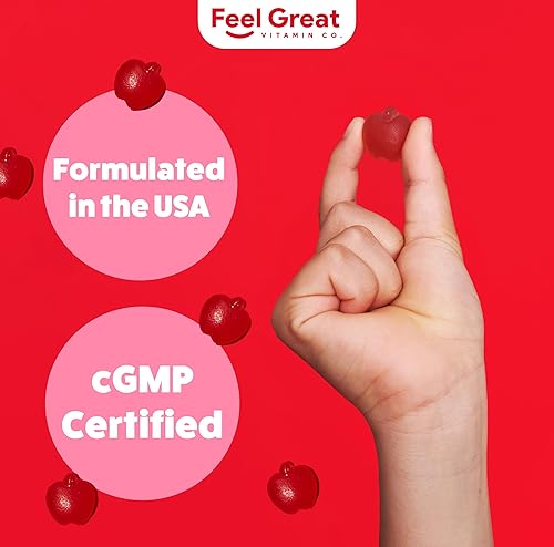 Vista 25 de Feel Great Vitamin Co - Gomitas de vitamina D para niños (suministro de 3 meses) Vitamina D3 para niños (1000 UI) Deliciosas gomitas