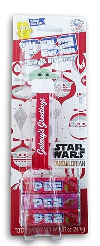 Miniatura 3 de Dispensador de caramelos Pez - Baby Grogu (The Mandalorian) y 3 rollos de Pez