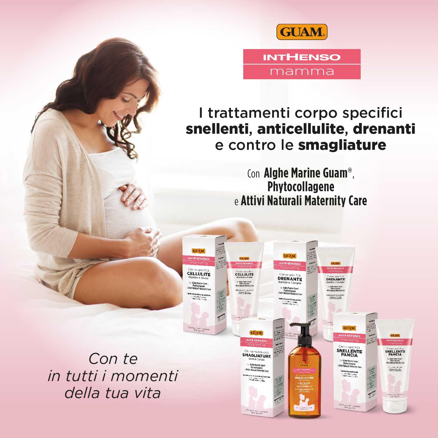 Guam - Inthenso Mamma Crema Specifica Drenante Gambe E Caviglie - 200 ml