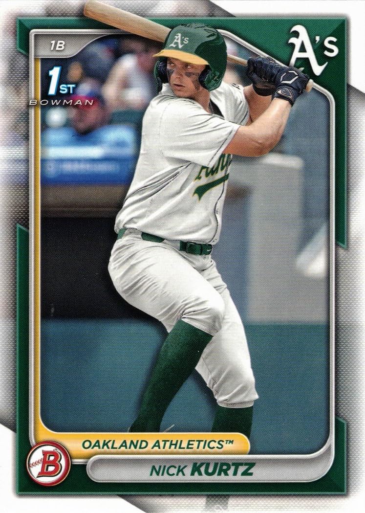 Amazon.com: 2024 Bowman Draft Baseball #BD-56 Nick Kurtz Pre