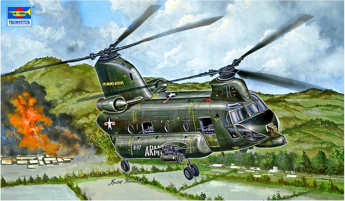 Trumpeter 1:35 - ACH-47A Armored Chinook