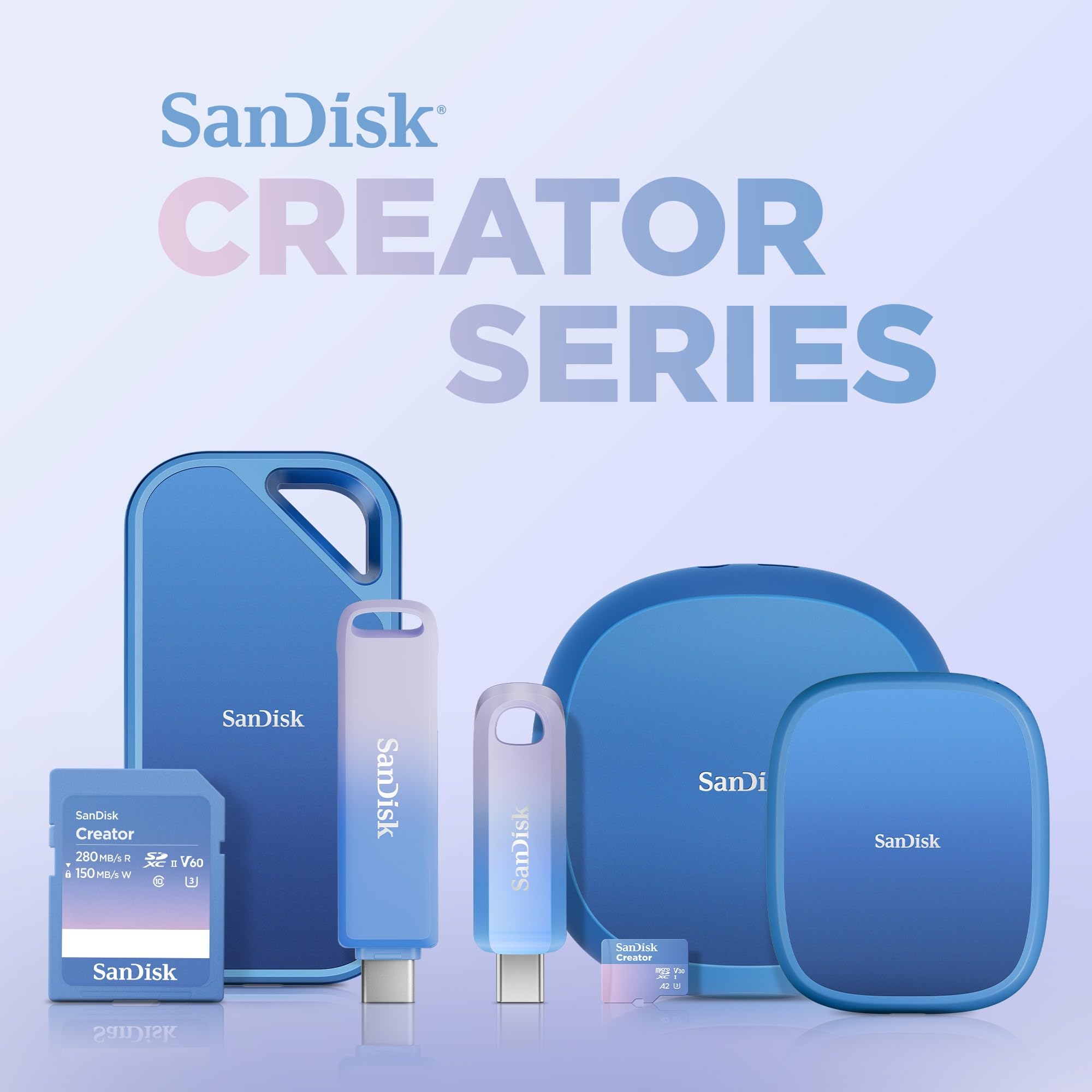 SanDisk Creator Phone SSD de 1 TB, Compatible con MagSafe y con hasta 1000 MB/s de Velocidad de Lectura, un Mes de Adobe Creative Cloud