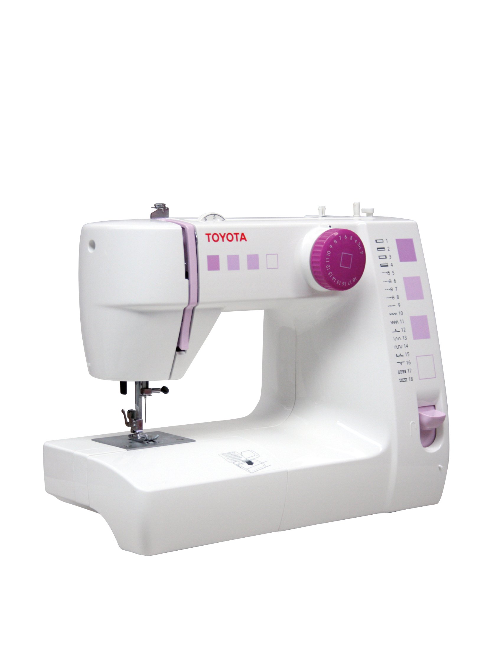 Toyota Dikiş Makinesi FSL18 - (mor, beyaz, modern, adım 4