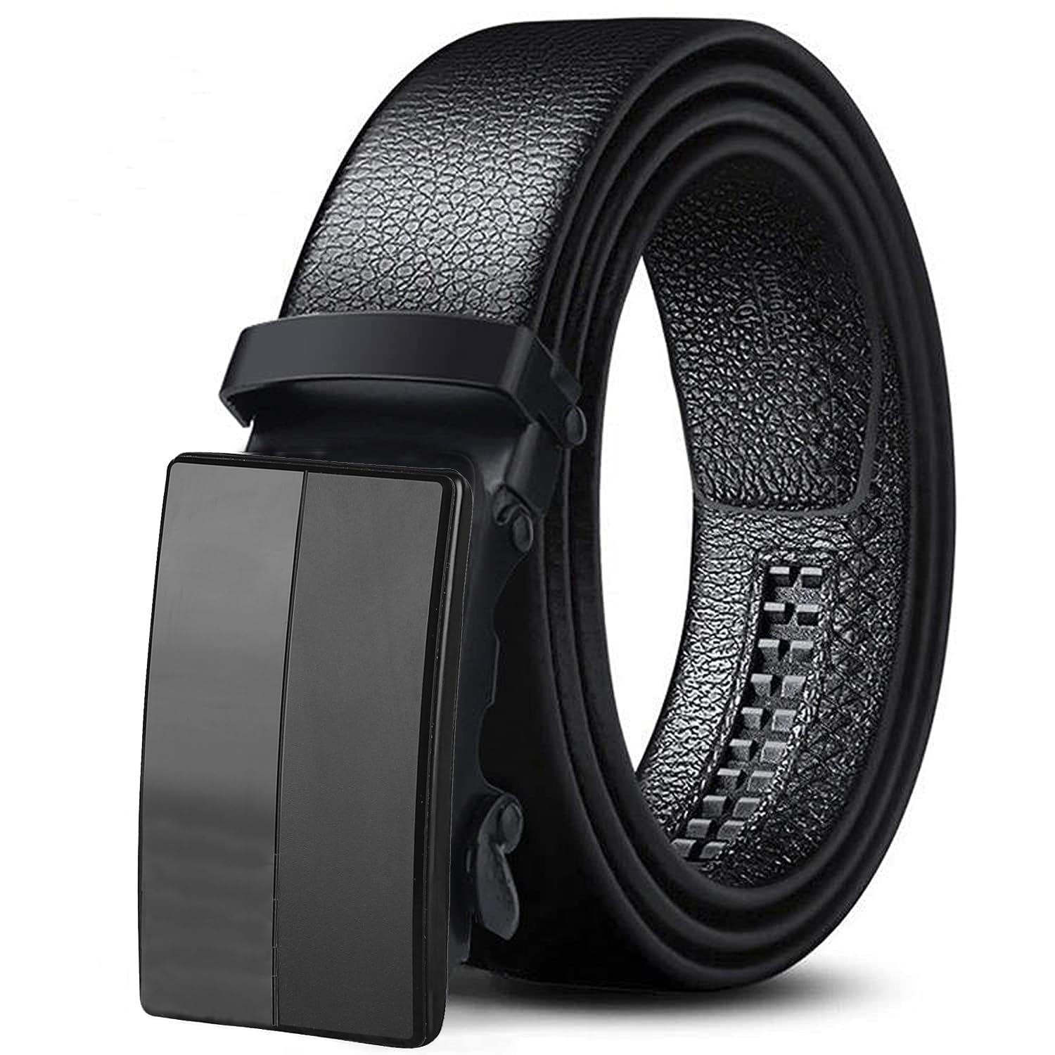Vegan Leather Belt for Men | Black | RAB-54