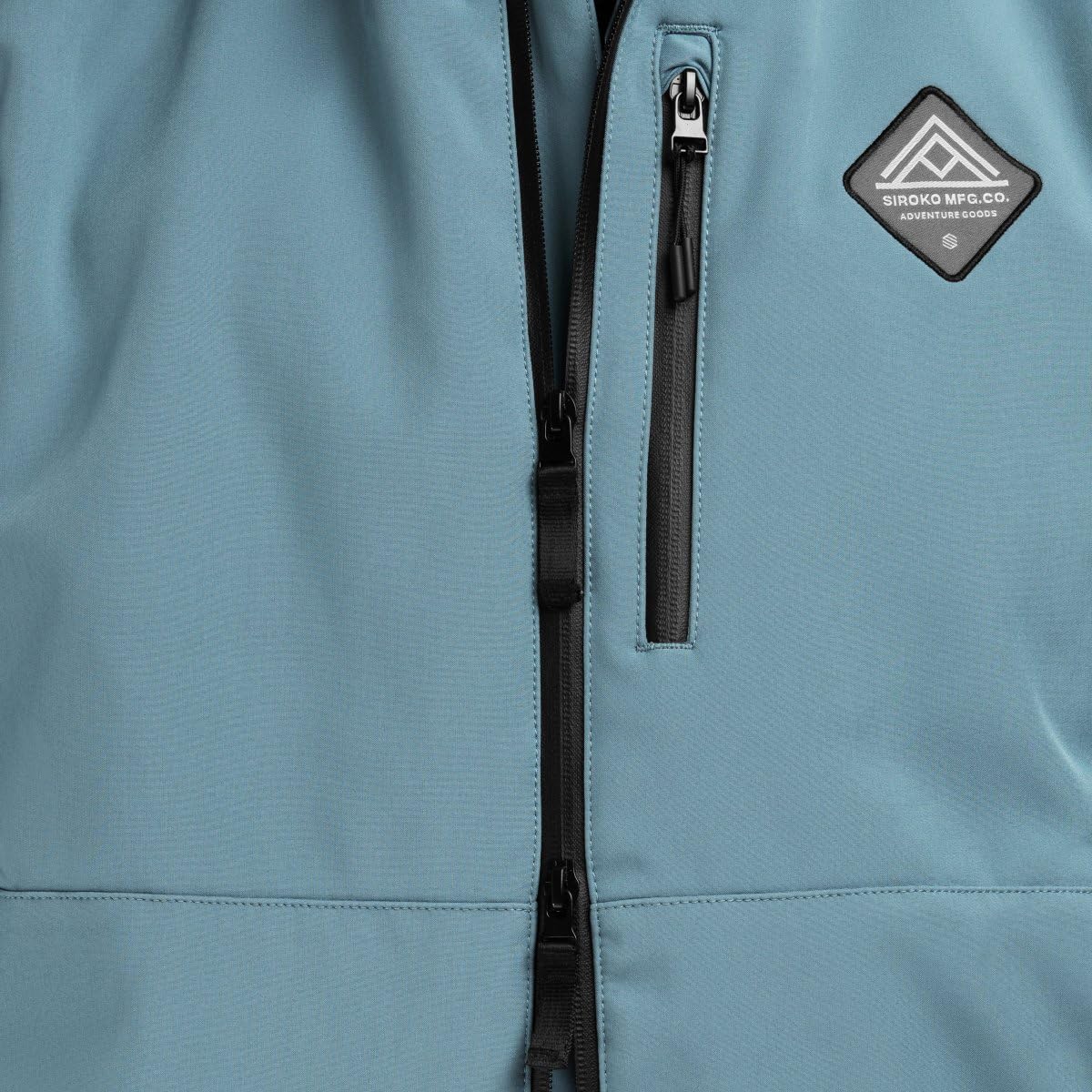 SIROKO Chaqueta Esquí Hombre Impermeable Térmica Cremallera
