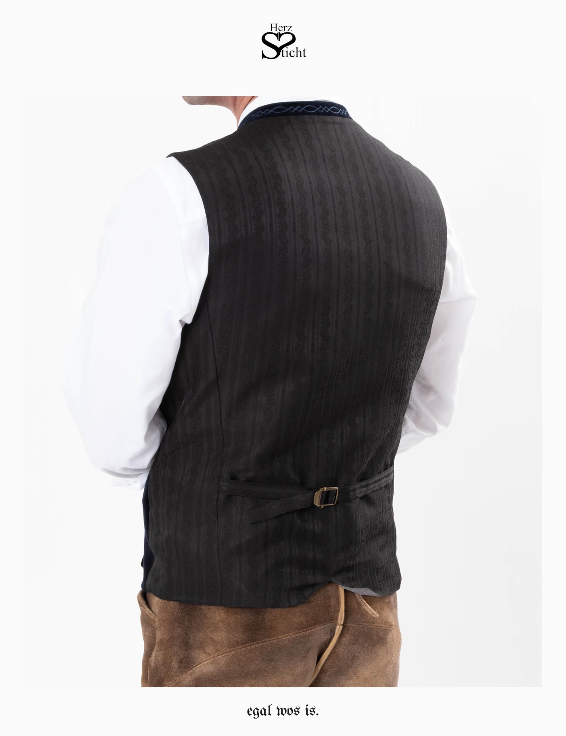 Gilet de Costume Traditionnel Homme (modèle: Petersberg)