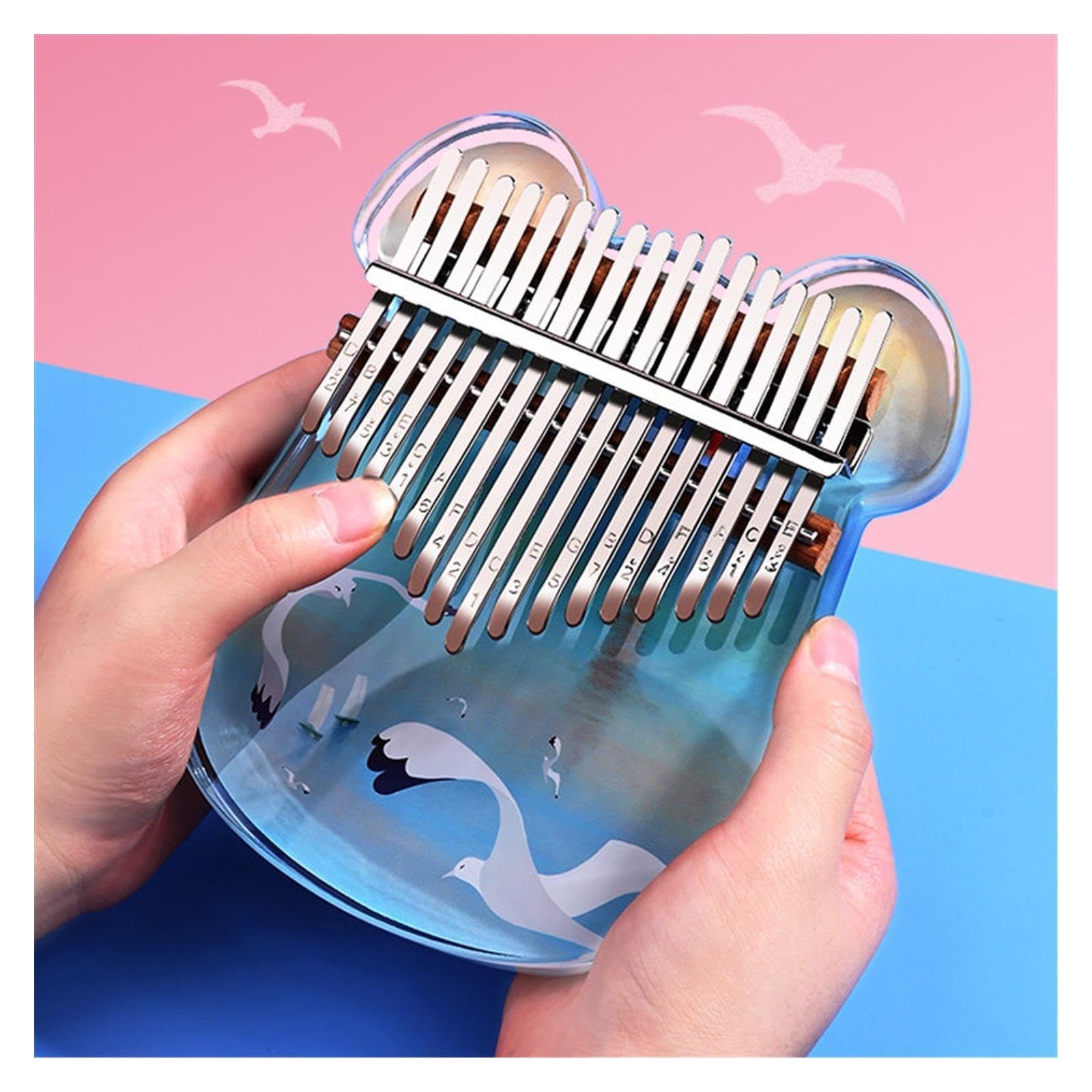 Robuste Kalimba Tragbare Kalimba Metall