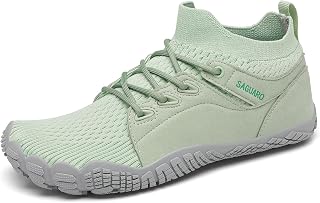 SAGUARO Unisex Barefoots Hombres Mujeres Trail Running Shoes Transpirables Antideslizante Cómodas Ligeras Mid-Top Zapatos Descalzos