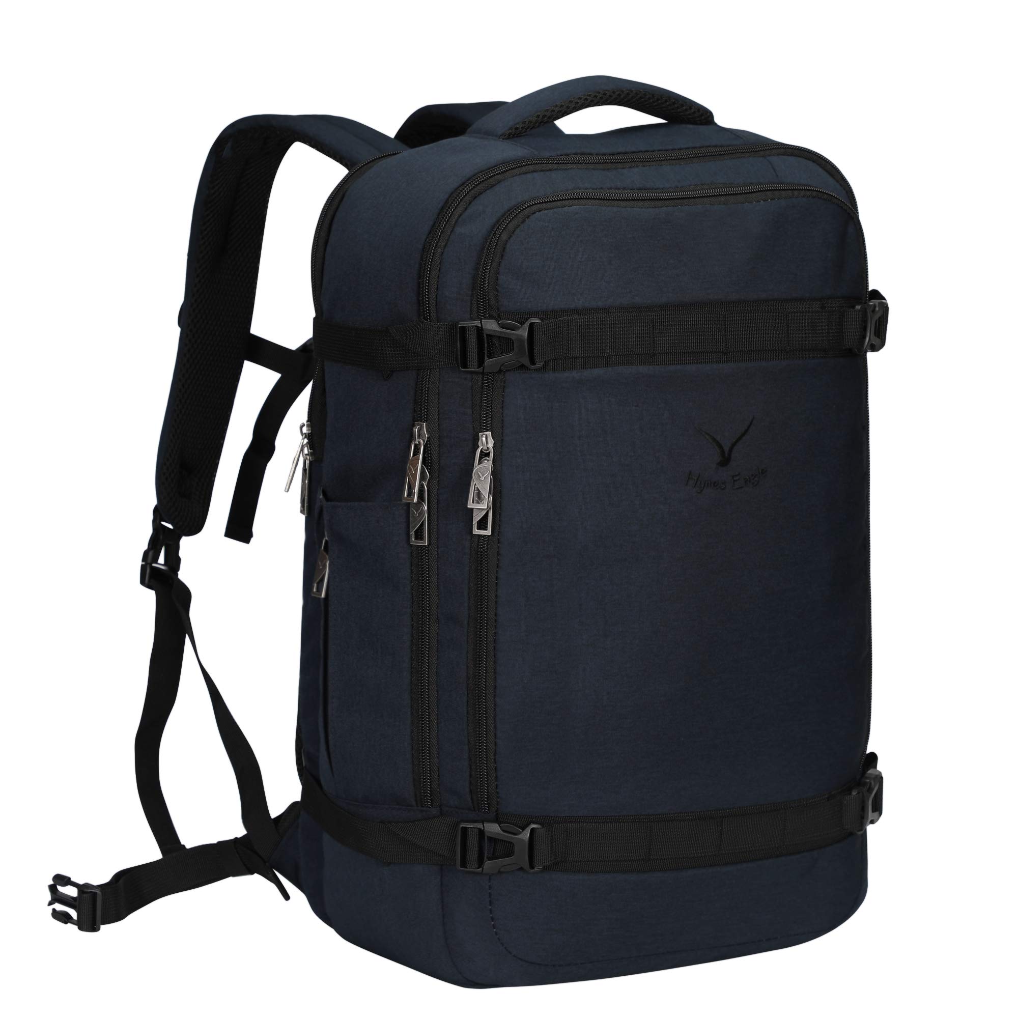 Hynes Eagle 44L Travel Backpack Airline Approved Carry on Backpack Suitcase Backpack Weekender Bag B