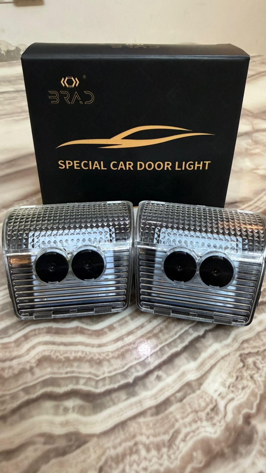 CarOxygen LED Welcome Logo Entry Plug and Play Ghost Shadow Projector Car Door Light for Ta-ta 2 Pieces-image-13