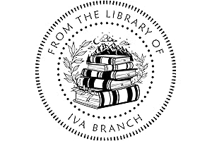 Signature Series Ex Libris Mountain Book Stamp