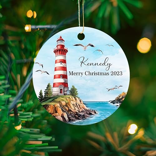 Miniatura 9 de Adorno de Navidad personalizado de las Cataratas del Niágara 2023, Parque Estatal de las Cataratas del Niágara de Nueva York, adorno de Navidad,