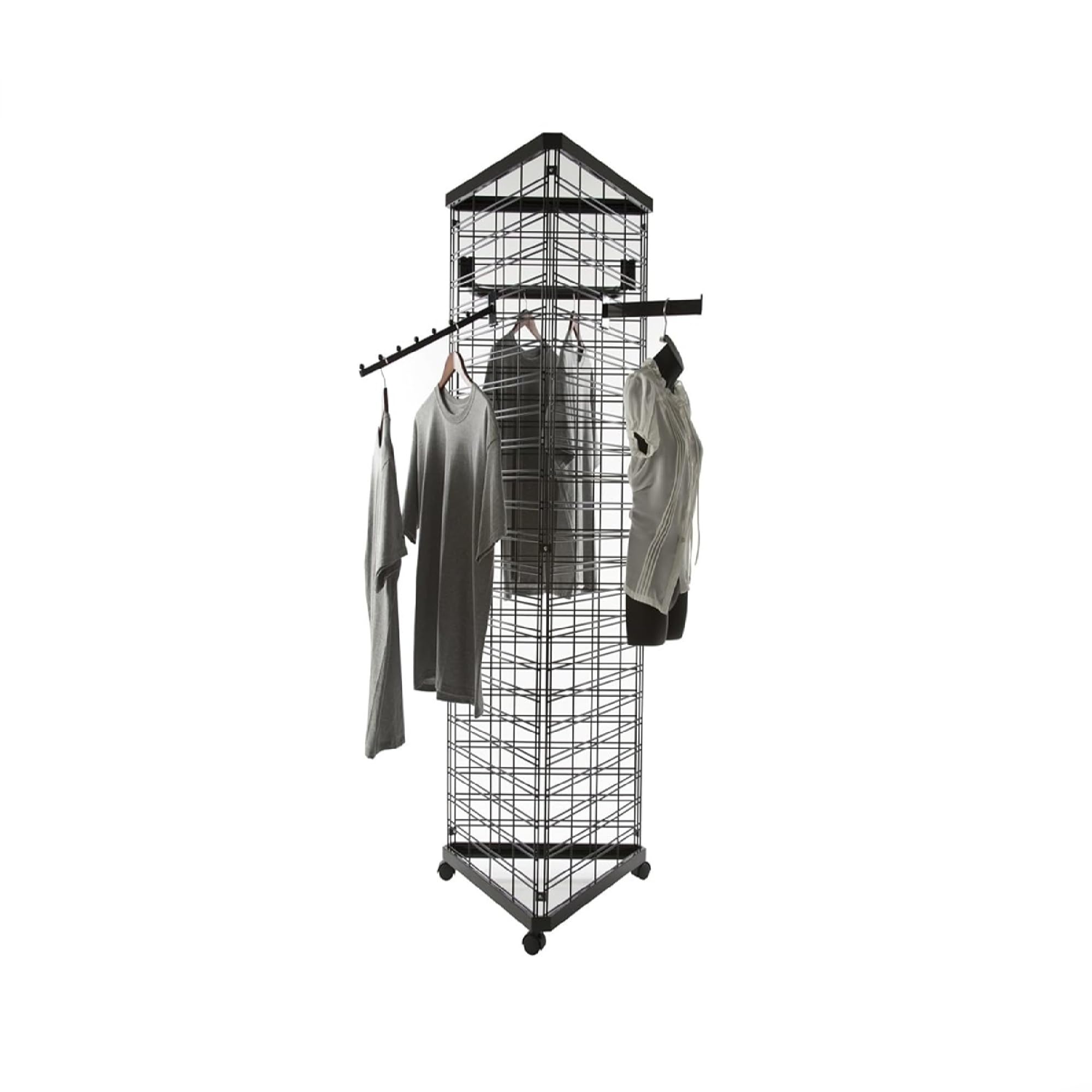 Snapklik.com : Grid Base Stand, Triangle Rolling Base For Grid Panels ...