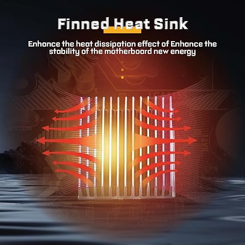 Miniatura 5 de Mini placa base ITX, canal H6 ME DDR3 con ranura para CPU LGA 1155, VGA, M.2, NVME M.2, pin de depuración, 10 USB2.0, alimentación multifásica PCIe