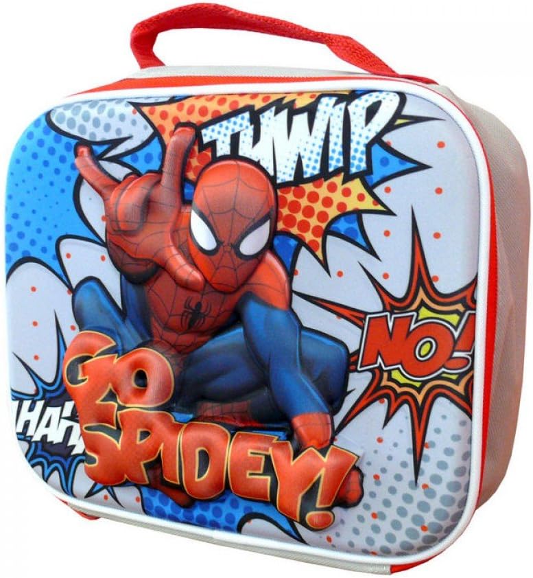 Spiderman Lunch Bag Go Spidey 25 cm Red 3D Eva Design