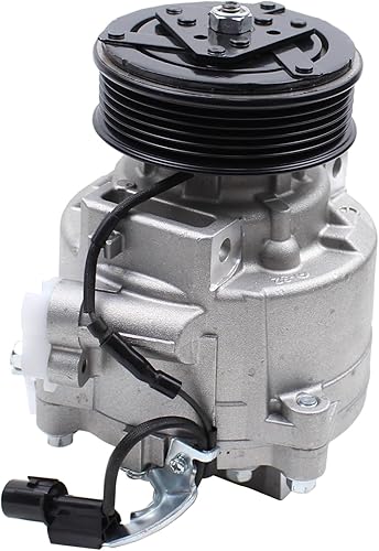 NewYall Compresor de aire acondicionado con embrague para Mitsubishi Lancer 2009-2014, Outlander 2009-2016, Outlander Sport 2011-2014